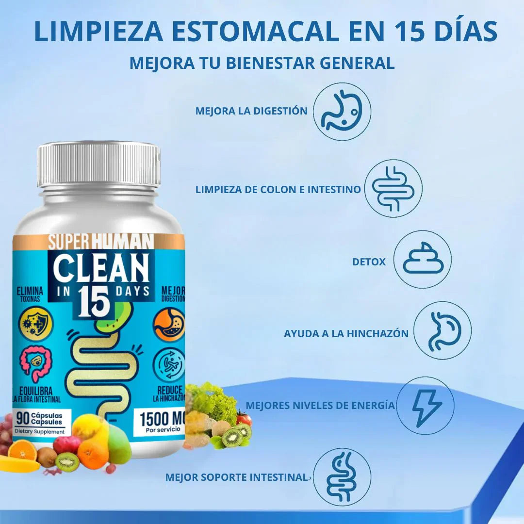 Clean15™ Limpieza Completa Estomacal