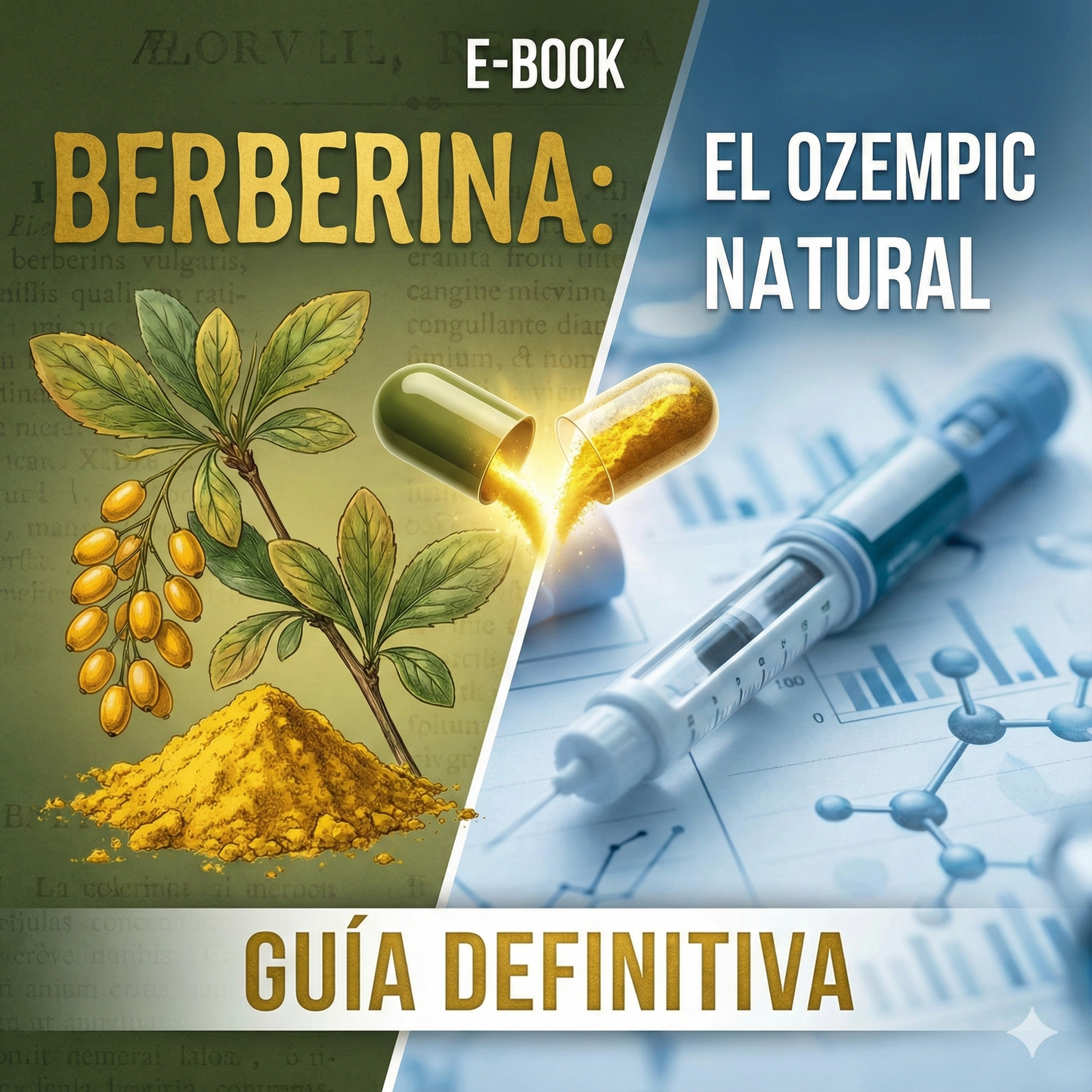 E-Book: Berberina - El Ozempic Natural – Guía Definitiva