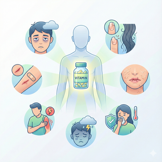 Las 7 señales de que tu cuerpo necesita suplementación vitamínica