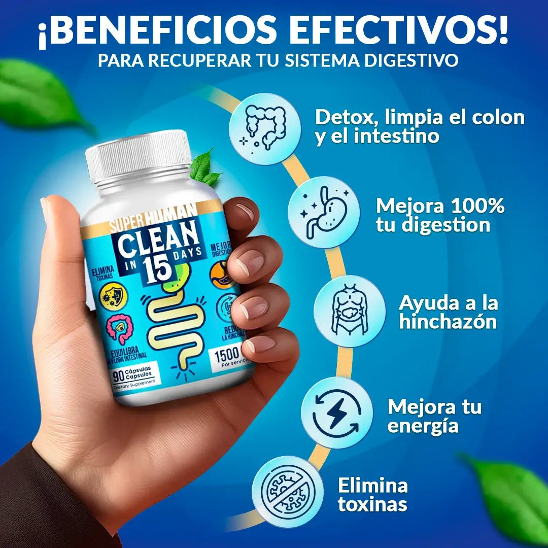 Clean15™ Limpieza Completa Estomacal
