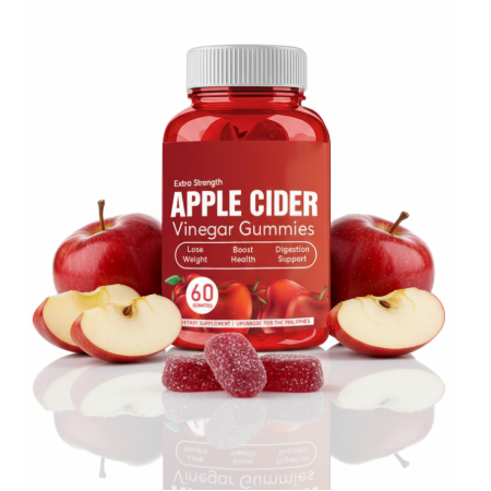 Gomitas de Vinagre de Manzana - Suplemento Natural 60 Unidades