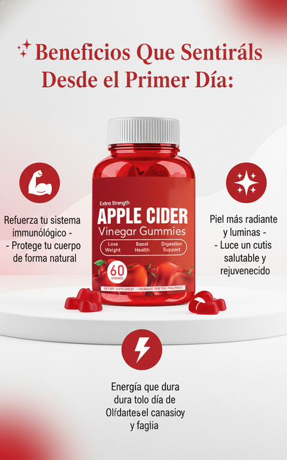 Beneficios Apple Cider Vinegar Gummies