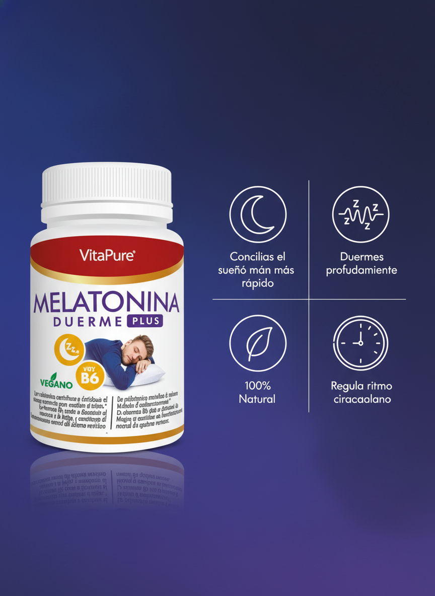 Melatonina VitaPure - Beneficios corregidos