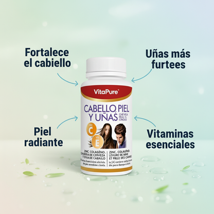 VitaPure Cabello Piel y Uñas con beneficios