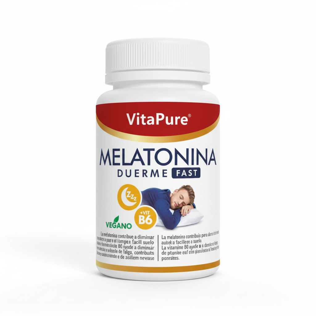 Melatonina Pura - Suplemento Natural para Dormir Mejor